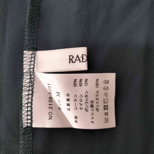ラディエイト Radiate ノースリーブ メッシュ レイヤード ワンピース レディース JPN:M
