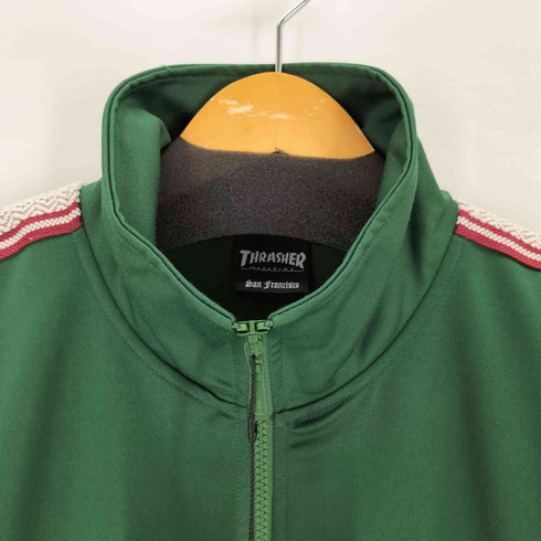 スラッシャー THRASHER ワンポイントロゴ刺繍 トラックジャケット メンズ M