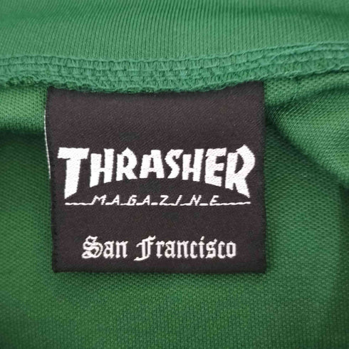 スラッシャー THRASHER ワンポイントロゴ刺繍 トラックジャケット メンズ M