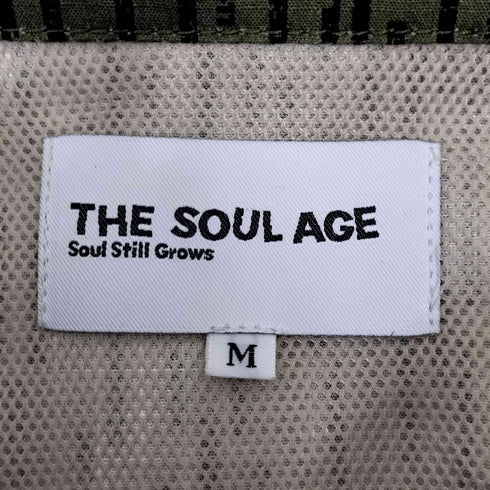 THE SOUL AGE 25SS 総柄ジップアップジャケット メンズ M