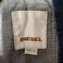 ディーゼル DIESEL バックスター刺繍 ダメージ加工 デニムジャケット メンズ import:L