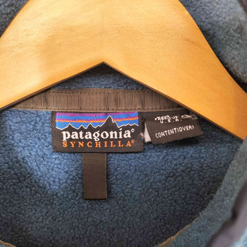 パタゴニア patagonia 2001年製 USA製 SYNCHILLA SNAP TEE シンチラ スナップT メンズ import:XS