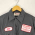 ディッキーズ Dickies 企業ワッペン L/S ワークシャツ メンズ import:M