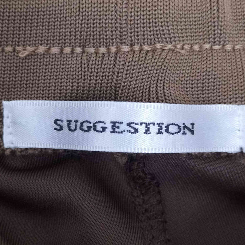 サジェスション Suggestion ウェスト配色サイドラインジャージーパンツ メンズ L