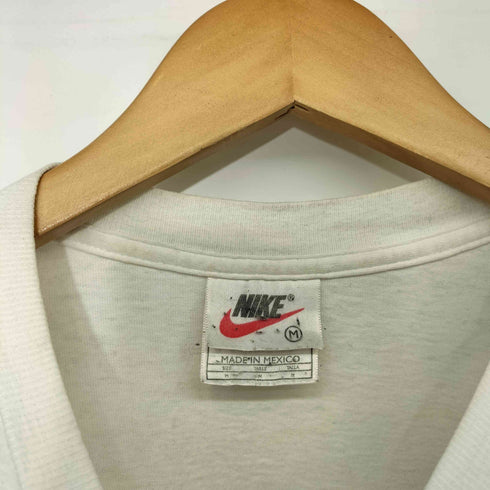 ナイキ NIKE 90s 白タグ 筆記体ロゴ プリント S/S Tシャツ メンズ import:M