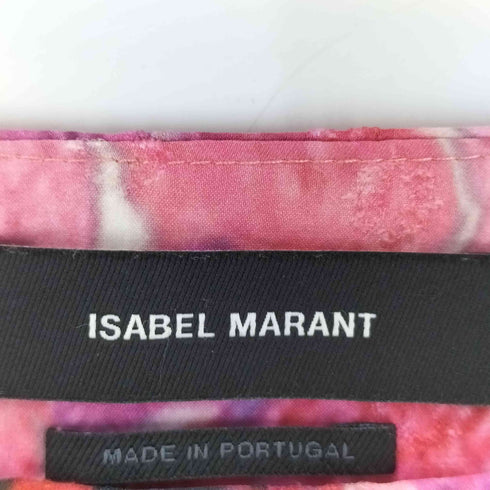 イザベルマラン ISABEL MARANT フラワープリントプリーツスカート レディース 34