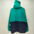 エディーバウアー Eddie Bauer 90s 黒タグ後期 バイカラー ナイロン アノラックパーカー プルオーバージャケット メンズ import:L