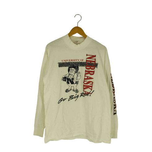 ミラー MILLER 00S USA製 NEBRASKA モックネック Tシャツ メンズ import:XL