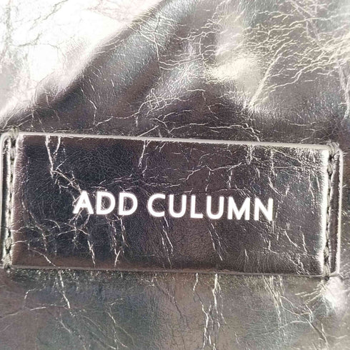 アドカラム ADD CULUMN クラッキングエナメル バンピーナップサック レディース