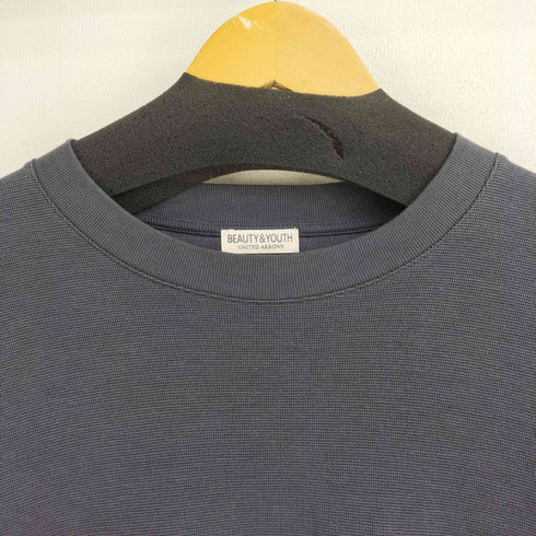 ビューティーアンドユースユナイテッドアローズ BEAUTY & YOUTH UNITED ARROWS ダブルフェイス ジオメ コンフォート クルーネック Tシャツ メンズ JPN:L
