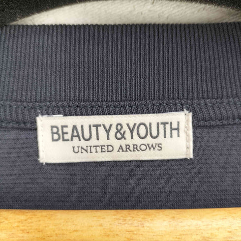 ビューティーアンドユースユナイテッドアローズ BEAUTY & YOUTH UNITED ARROWS ダブルフェイス ジオメ コンフォート クルーネック Tシャツ メンズ JPN:L