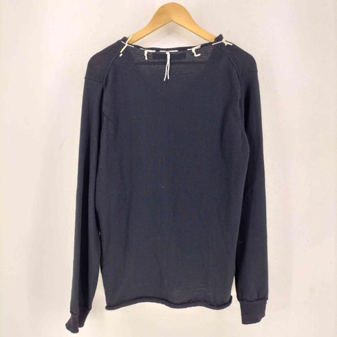 ジュンヤワタナベコムデギャルソンマン JUNYA WATANABE COMME des GARCONS MAN AD2003 AW トライバルネックレス Vネック ロングスリーブニット メンズ S