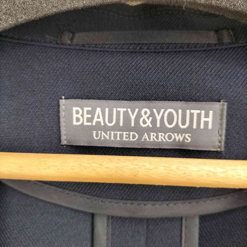 ビューティーアンドユースユナイテッドアローズ BEAUTY & YOUTH UNITED ARROWS リサイクル ポリエステル 2ボタン ジャケット ストレッチウォッシャブル セットアップ メンズ M
