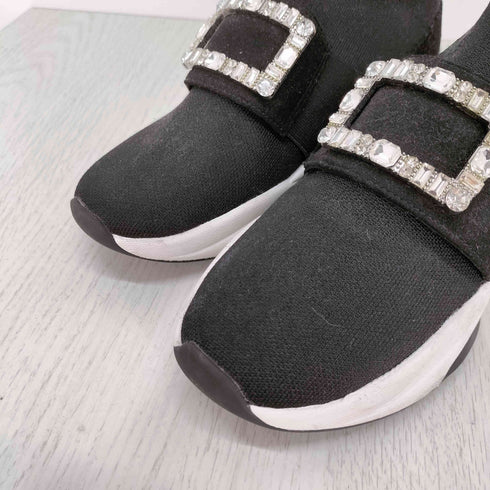 ダイアナ DIANA クリスタルバックル ニットソックススニーカー レディース JPN:24.5