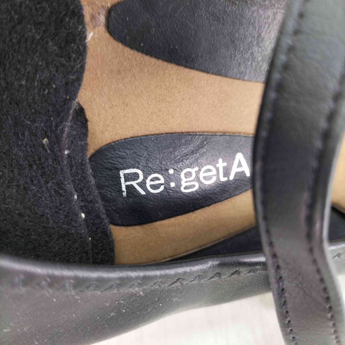 re:geta ストラップパンプス レディース LL