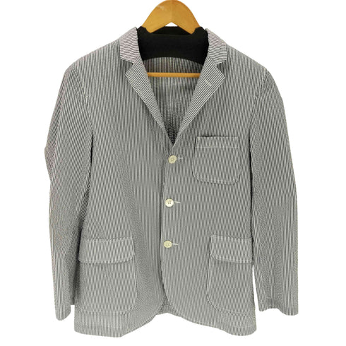 ビームスプラス BEAMS+ 3B Shirt Jacket COOLMAX (R) Seersucker メンズ S