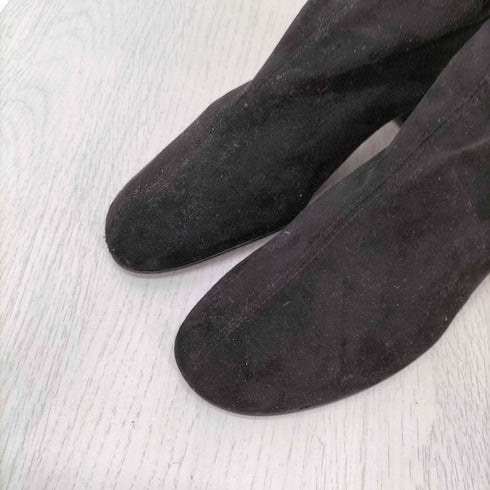 チャールズアンドキース CHARLES&KEITH スエードライク ブロックヒール ロングブーツ レディース JPN:24.5