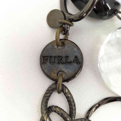 フルラ FURLA ランダム ストーン チェーン ネックレス レディース