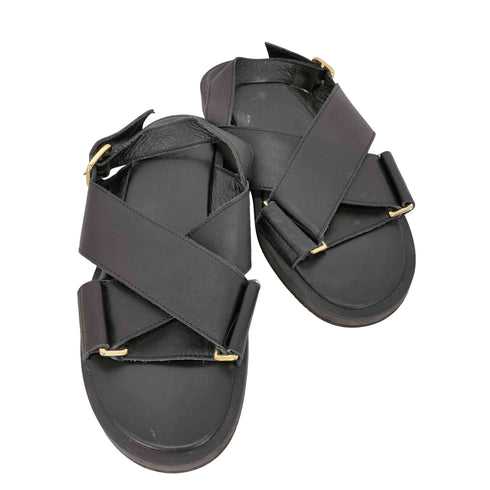 パドローネ PADRONE 別注 BELT SANDAL /レザーベルトサンダル メンズ JPN:42