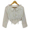 メルトザレディ Melt the lady eyelet bra shirts レディース FREE