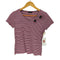 ソニアリキエル SONIA RYKIEL ボーダー柄 ボンボン S/S Tシャツ レディース JPN:40