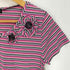 ソニアリキエル SONIA RYKIEL ボーダー柄 ボンボン S/S Tシャツ レディース JPN:40
