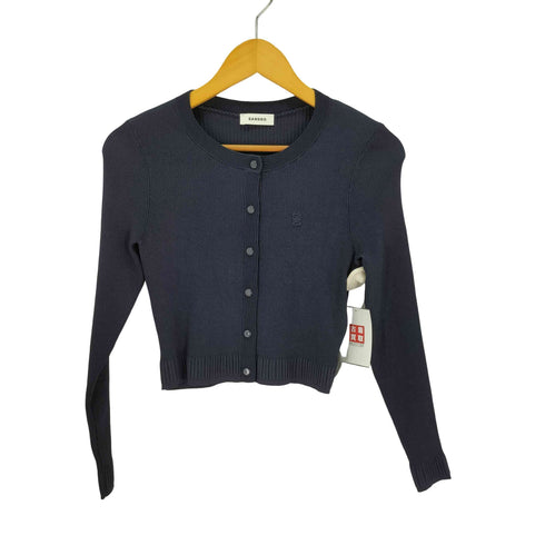 サンドロ sandro Fine knit cardigan リブニット カーディガン レディース JPN:1