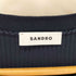 サンドロ sandro Fine knit cardigan リブニット カーディガン レディース JPN:1