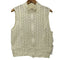 レイビームス Ray BEAMS 25SS レース ハイネック ジップ ベスト レディース