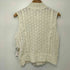 レイビームス Ray BEAMS 25SS レース ハイネック ジップ ベスト レディース