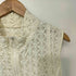 レイビームス Ray BEAMS 25SS レース ハイネック ジップ ベスト レディース