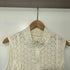 レイビームス Ray BEAMS 25SS レース ハイネック ジップ ベスト レディース