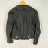 ディーゼル DIESEL ブラック レザー ダブルライダース レディース import:XS