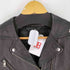 ディーゼル DIESEL ブラック レザー ダブルライダース レディース import:XS
