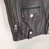 ディーゼル DIESEL ブラック レザー ダブルライダース レディース import:XS