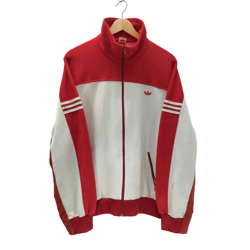 アディダス adidas 70-80S BRD W.GERMANY 西ドイツ製 ユーロ トレフォイル ロゴ 3ストライプ カスタム トラック ブルゾン ジャケット vintage ヴィンテージ メンズ 7
