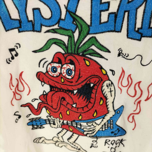 ヒステリックグラマー HYSTERIC GLAMOUR ストロベリーモンスタークルーネックTシャツ レディース JPN:M
