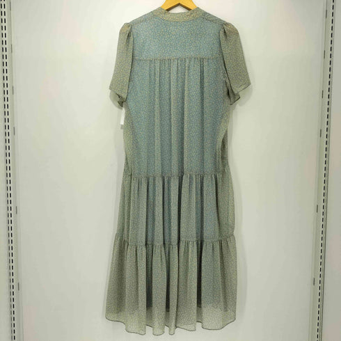 sahri LONDON 花柄 S/S ティアード ワンピース 半袖 レディース