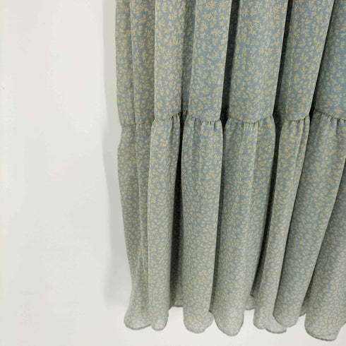 sahri LONDON 花柄 S/S ティアード ワンピース 半袖 レディース