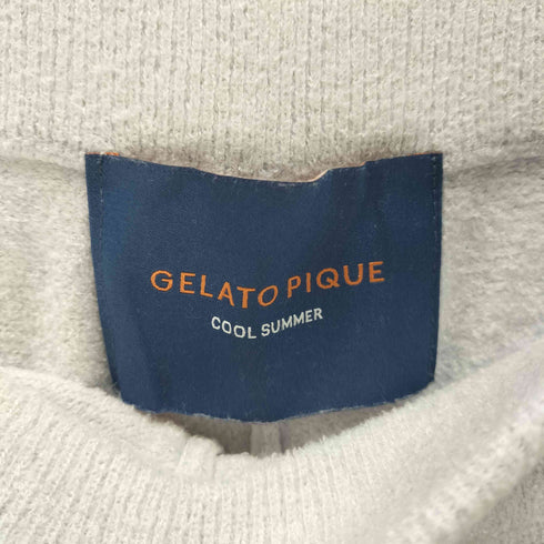 ジェラートピケ gelato pique COOLHOMME シャーク ジャガード プルオーバー ショート パンツ セットアップ レディース ONE SIZE