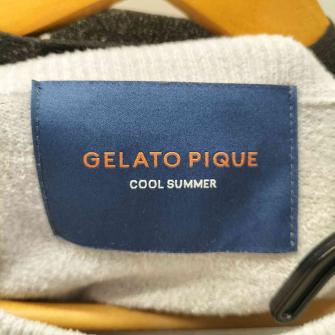ジェラートピケ gelato pique COOLHOMME シャーク ジャガード プルオーバー ショート パンツ セットアップ レディース ONE SIZE