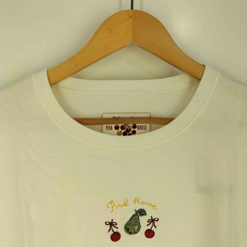 ピンクハウス PINK HOUSE フルーツモチーフ刺繍カットソー レディース JPN:2