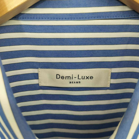 デミルクスビームス Demi-Luxe BEAMS 24SS バック オープン シャツ レディース
