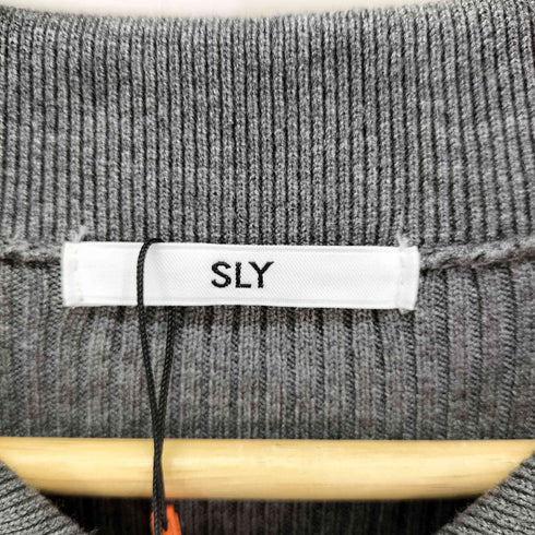 スライ SLY COLLARED PLEATS HG ショートワンピース レディース JPN:1
