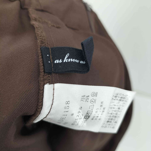 アズノゥアズドゥバズ as know as de base スクエアー重ねのスカート レディース