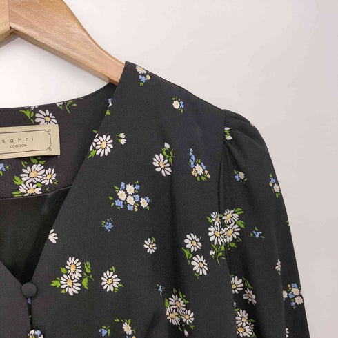 sahri LONDON 花柄 ロング ワンピース レディース