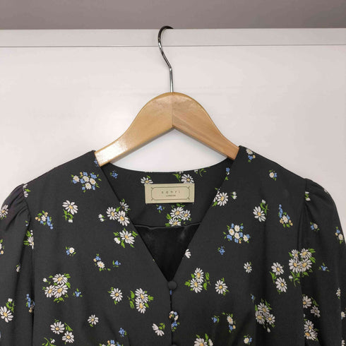 sahri LONDON 花柄 ロング ワンピース レディース