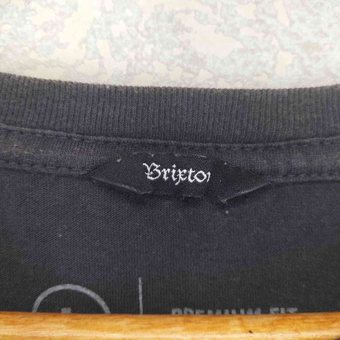 ブリクストン Brixton 両面プリントクルーネックTシャツ メンズ L