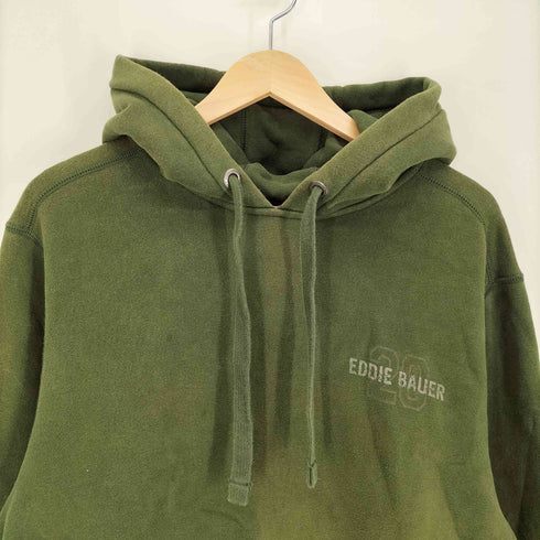 エディーバウアー Eddie Bauer ロゴプリント プルオーバー パーカー メンズ import:XL