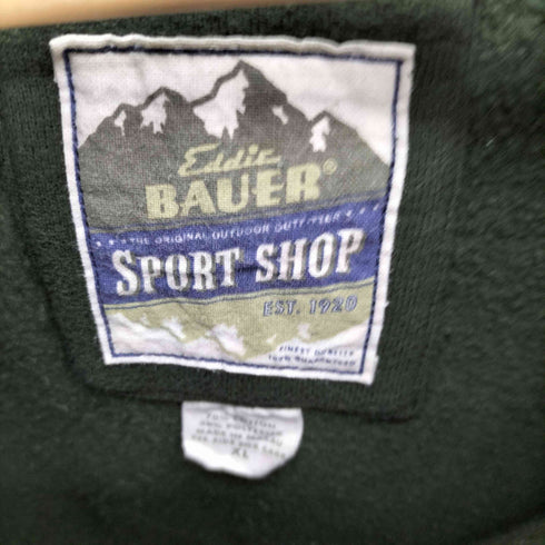 エディーバウアー Eddie Bauer ロゴプリント プルオーバー パーカー メンズ import:XL